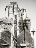 Seattle Archival Pigment Print -- Tower of Seattle -- Photomontage -- Limited Edition Fine Art Print -- Photo Collage