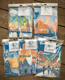 Portland, Oregon Cityscape Towel – Watching Over Portland – Tea Towel