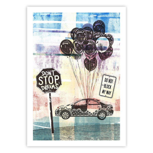 Impossible Can Be Possible – (Don't Stop Dreams) – Postcard – Set of 4 of Same Design – Or Choose Custom Mixed Set