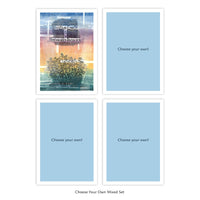 Eco-Friendly Energy – (Positive Energy is a Renewable Resource) – Postcard – Set of 4 of Same Design – Or Choose Custom Mixed Set