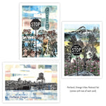 Portland, Oregon Vibes Postcards – Set of 6 – The Rose City, Mt Hood, Pacific Northwest