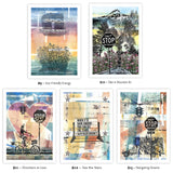 Take In Mountain Air – (Can't Stop this Feeling) – Mt. Hood National Park – Postcard – Set of 4 of Same Design – Or Choose Custom Mixed Set