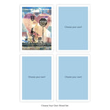 Directions to Love – (Stop for Love) – Postcard – Set of 4 of Same Design – Or Choose Custom Mixed Set