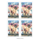 Directions to Love – (Stop for Love) – Postcard – Set of 4 of Same Design – Or Choose Custom Mixed Set