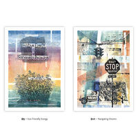 Urban Messages Postcards – Set of 12 - Send Encouragement, Joy, Support, Dreams, Love, Inspiration, and Good Energy