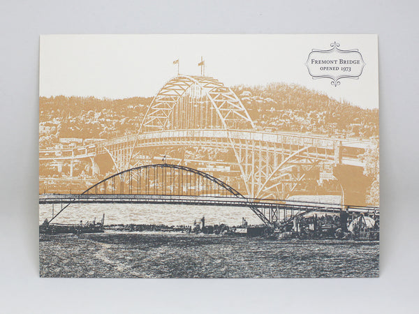 Fremont Bridge Postcard