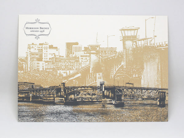 Morrison Bridge Postcard
