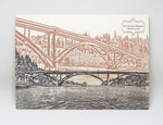 Sellwood Bridge Postcard