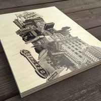 Leaning Tower of Portland - Wood Print