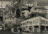 East Side Portland Street View - Wood Print