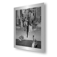 Main Street vs. Wall Street –– Photomontage –– Aluminum & Archival Paper Prints