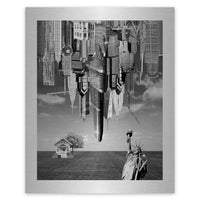 Main Street vs. Wall Street –– Photomontage –– Aluminum & Archival Paper Prints
