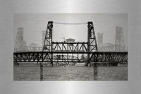 The Steel Bridge Angles - Metal Print