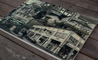 East Side Portland Street View - Wood Print