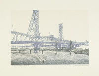 Portland Bridge Prints -- Color -- Set of 6 -- 8.5x11