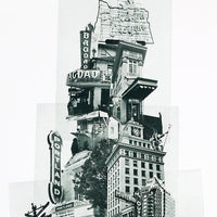 Portland Fine Art -- Tower of Portland -- Original Art Print -- Photographic Etching -- Photography -- Oregon