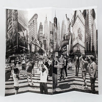 Portland Fine Art -- I am Artist not a Tourist -- Two-sided Accordion Print -- Photographic Etching  -- NYC