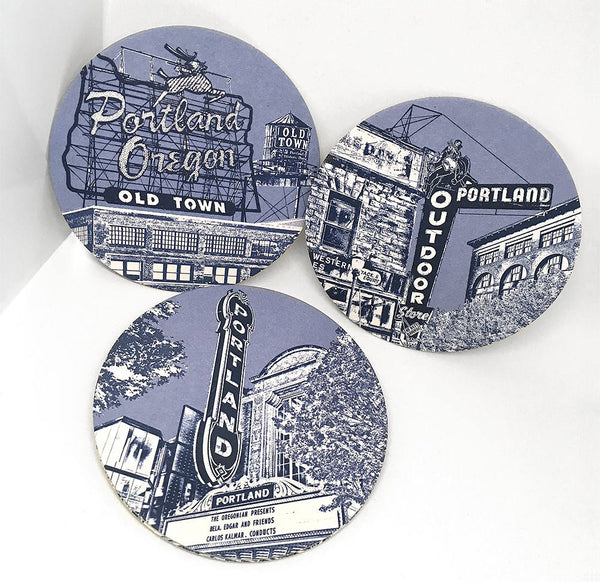 Portland Coasters -- Marquees of Portland Oregon -- 16pt Pulp -- Most famous signs in PDX