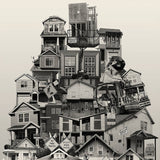 Archival Pigment Print -- New &quot;Affordable Housing&quot; -- Photomontage -- Limited Edition Fine Art Print -- Photo Collage