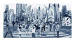 NYC Archival Pigment Print -- I Hope to be an Artist in NYC -- Photomontage -- Limited Edition Fine Art Print -- Photo Collage