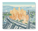 Driving through Los Angeles Art Print & Canvas Wrap – LA, California - The City of Angels - Vintage Vibe