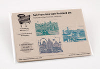 ON SALE!! -- Icons of San Francisco, California Postcards - Set of 6 Cards